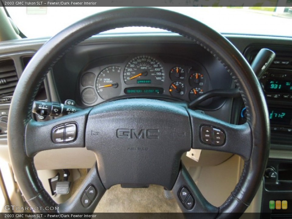 Pewter/Dark Pewter Interior Steering Wheel for the 2003 GMC Yukon SLT #65917730