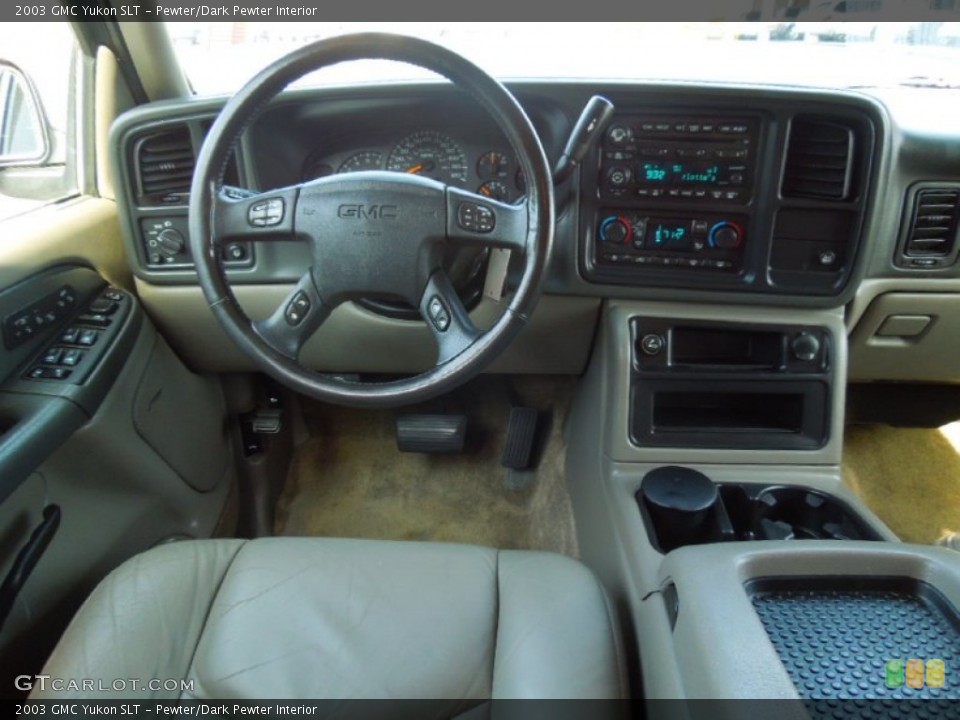 Pewter/Dark Pewter Interior Dashboard for the 2003 GMC Yukon SLT #65917763