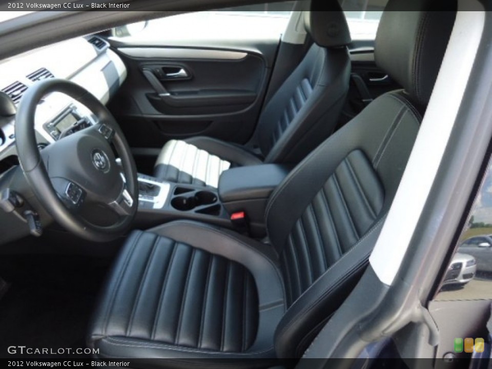 Black Interior Photo for the 2012 Volkswagen CC Lux #65918024