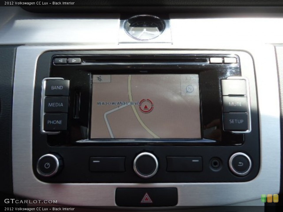 Black Interior Controls for the 2012 Volkswagen CC Lux #65918105
