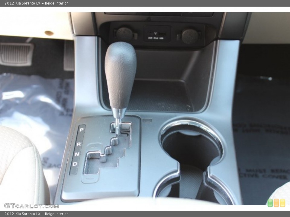 Beige Interior Transmission for the 2012 Kia Sorento LX #65920187