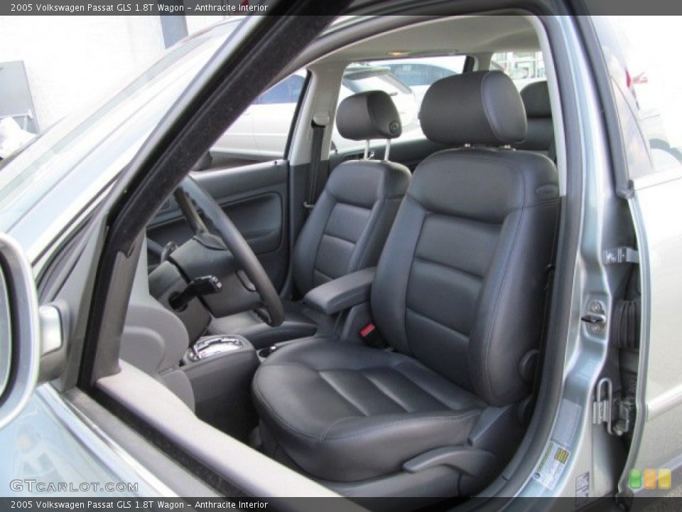 Anthracite Interior Front Seat for the 2005 Volkswagen Passat GLS 1.8T Wagon #65924183