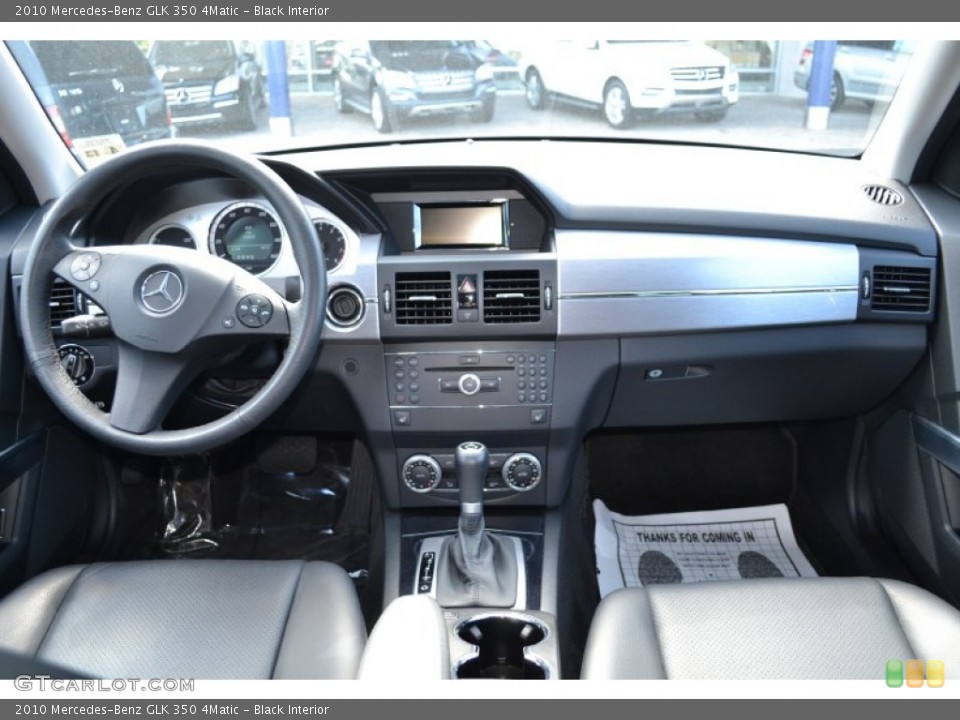 Black Interior Dashboard for the 2010 Mercedes-Benz GLK 350 4Matic #65925213