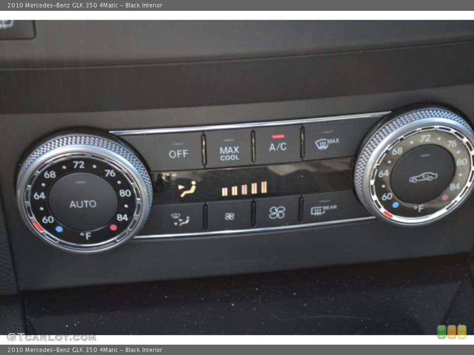 Black Interior Controls for the 2010 Mercedes-Benz GLK 350 4Matic #65925257