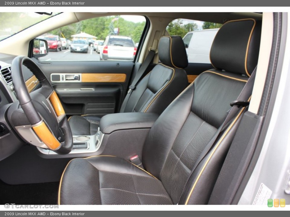 Ebony Black Interior Photo for the 2009 Lincoln MKX AWD #65925459