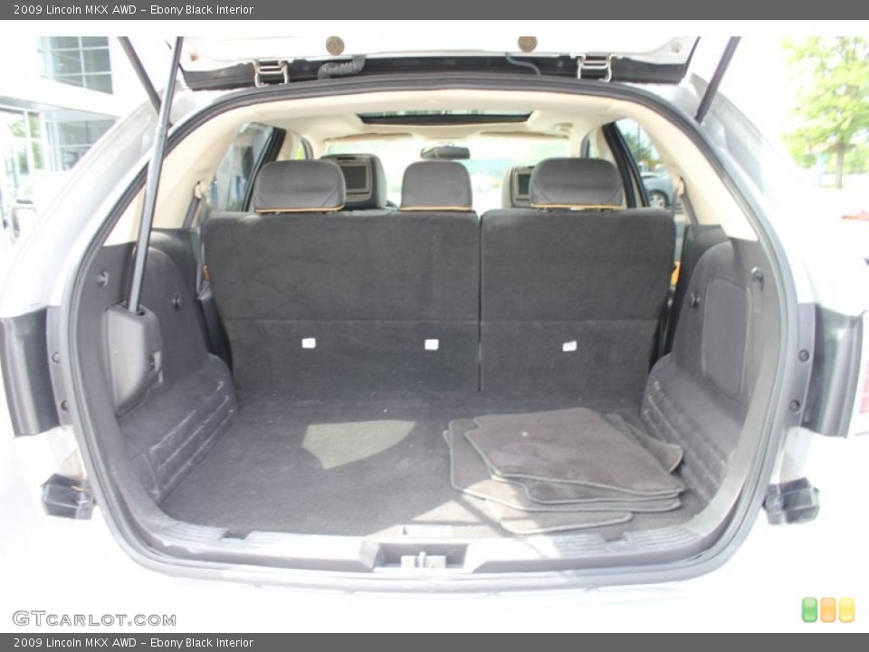 Ebony Black Interior Trunk for the 2009 Lincoln MKX AWD #65925512