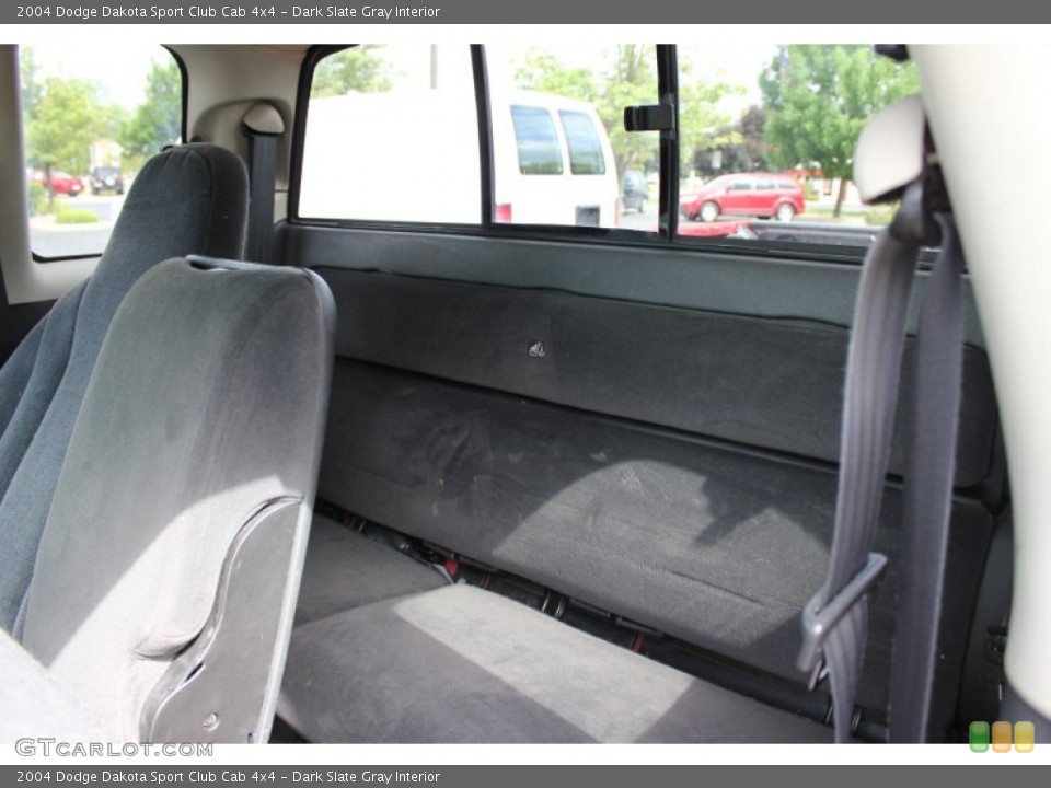 Dark Slate Gray Interior Photo for the 2004 Dodge Dakota Sport Club Cab 4x4 #65926172