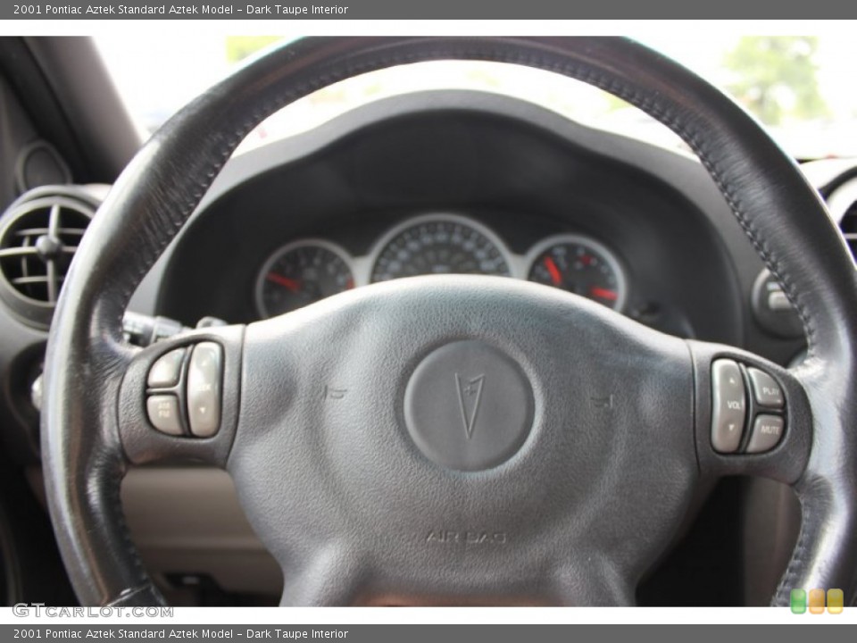 Dark Taupe Interior Steering Wheel for the 2001 Pontiac Aztek  #65926427