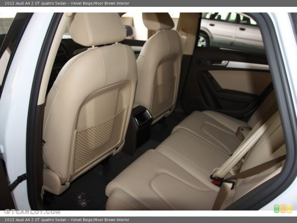 Velvet Beige/Moor Brown Interior Photo for the 2013 Audi A4 2.0T quattro Sedan #65930243