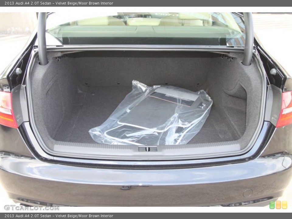 Velvet Beige/Moor Brown Interior Trunk for the 2013 Audi A4 2.0T Sedan #65930537