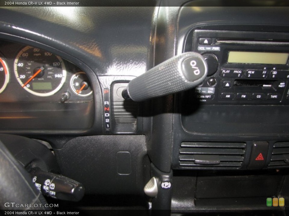 Black Interior Transmission for the 2004 Honda CR-V LX 4WD #65930543