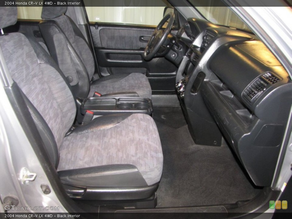 Black Interior Photo for the 2004 Honda CR-V LX 4WD #65930566