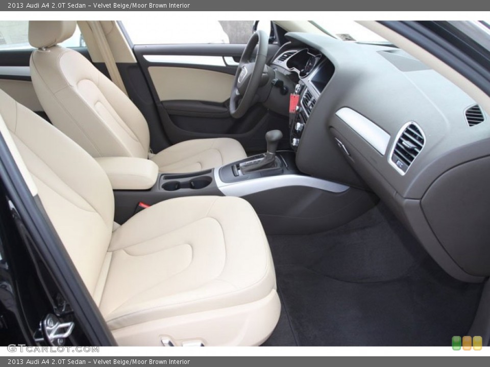 Velvet Beige/Moor Brown Interior Photo for the 2013 Audi A4 2.0T Sedan #65930573