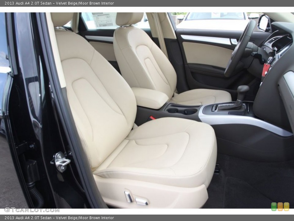 Velvet Beige/Moor Brown Interior Photo for the 2013 Audi A4 2.0T Sedan #65930582