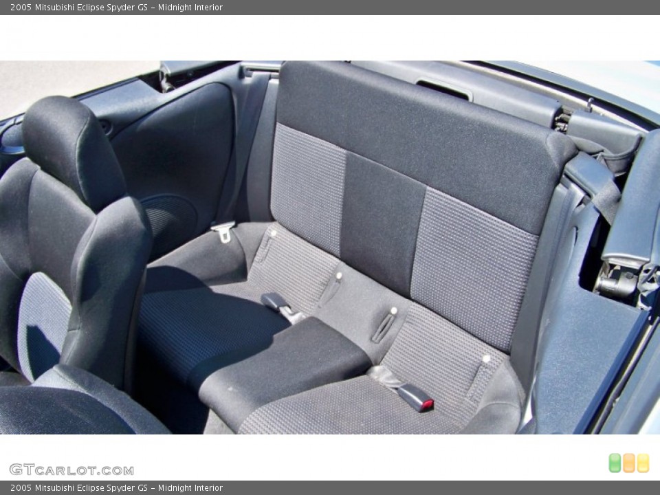 Midnight Interior Rear Seat for the 2005 Mitsubishi Eclipse Spyder GS #65930696
