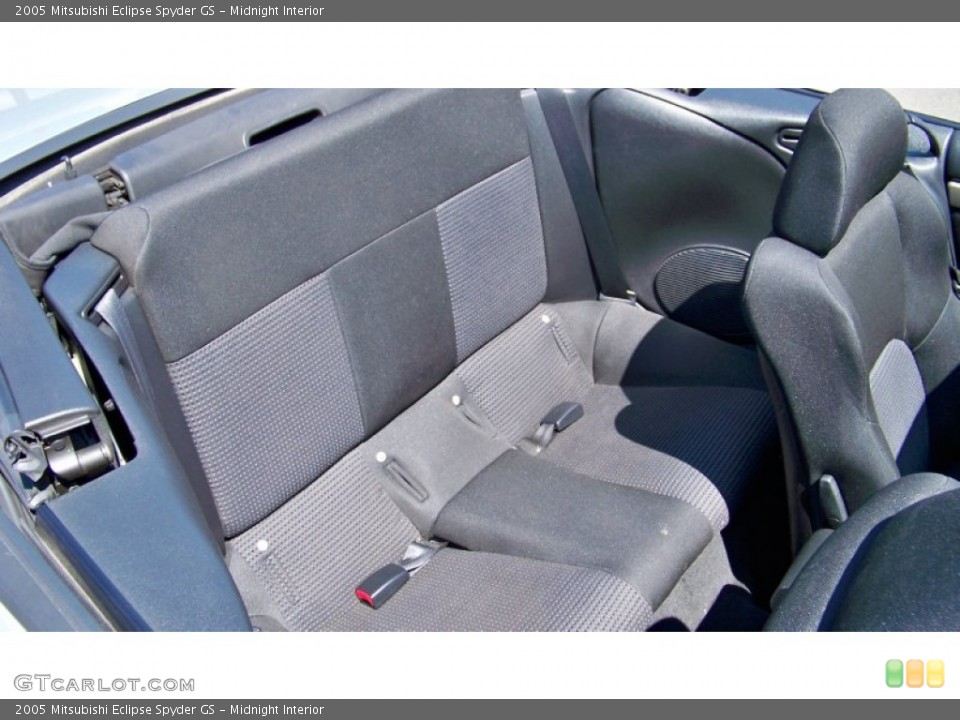 Midnight Interior Rear Seat for the 2005 Mitsubishi Eclipse Spyder GS #65930705