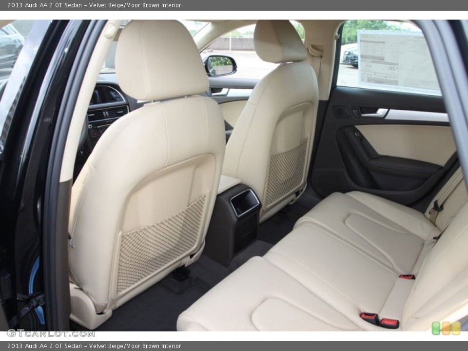 Velvet Beige/Moor Brown Interior Photo for the 2013 Audi A4 2.0T Sedan #65930999