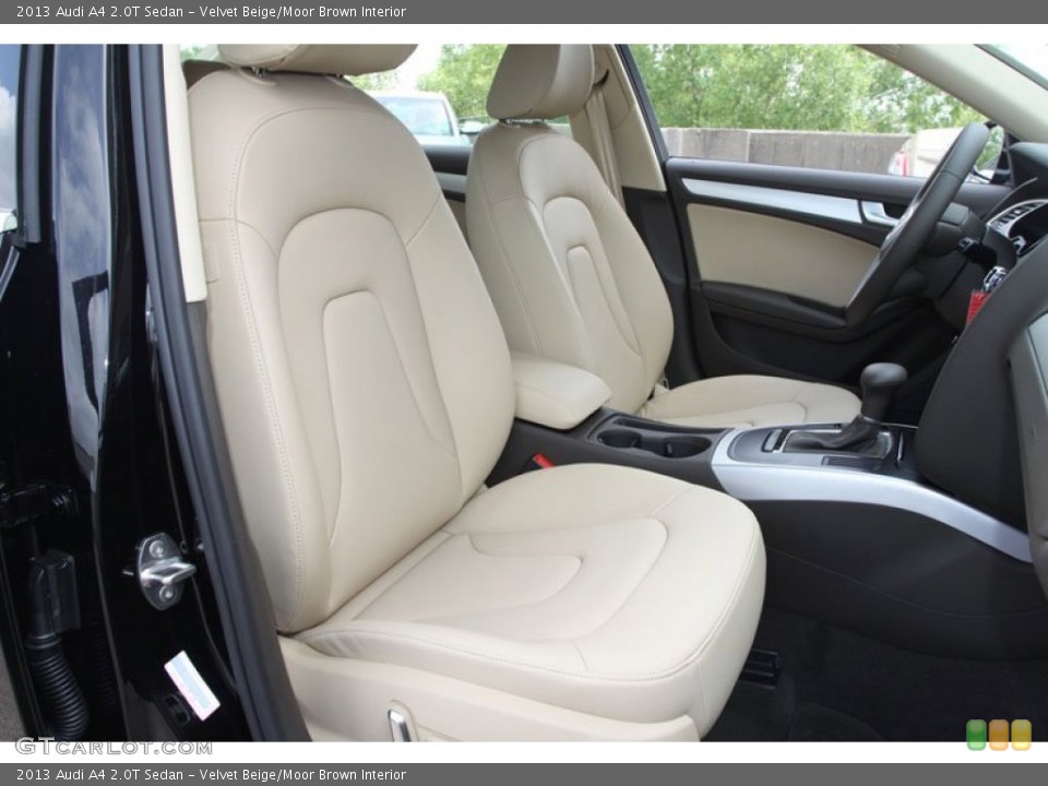 Velvet Beige/Moor Brown Interior Photo for the 2013 Audi A4 2.0T Sedan #65931095