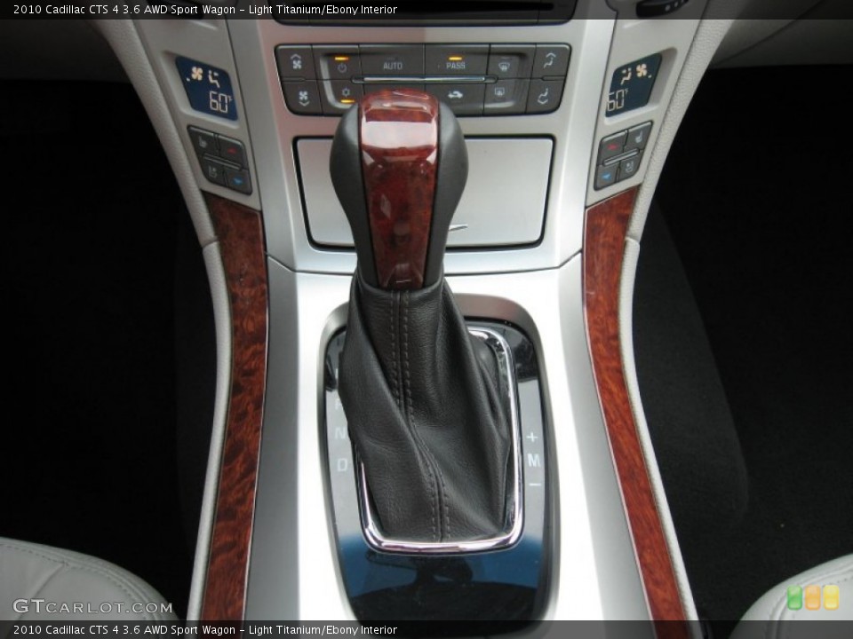 Light Titanium/Ebony Interior Transmission for the 2010 Cadillac CTS 4 3.6 AWD Sport Wagon #65931227
