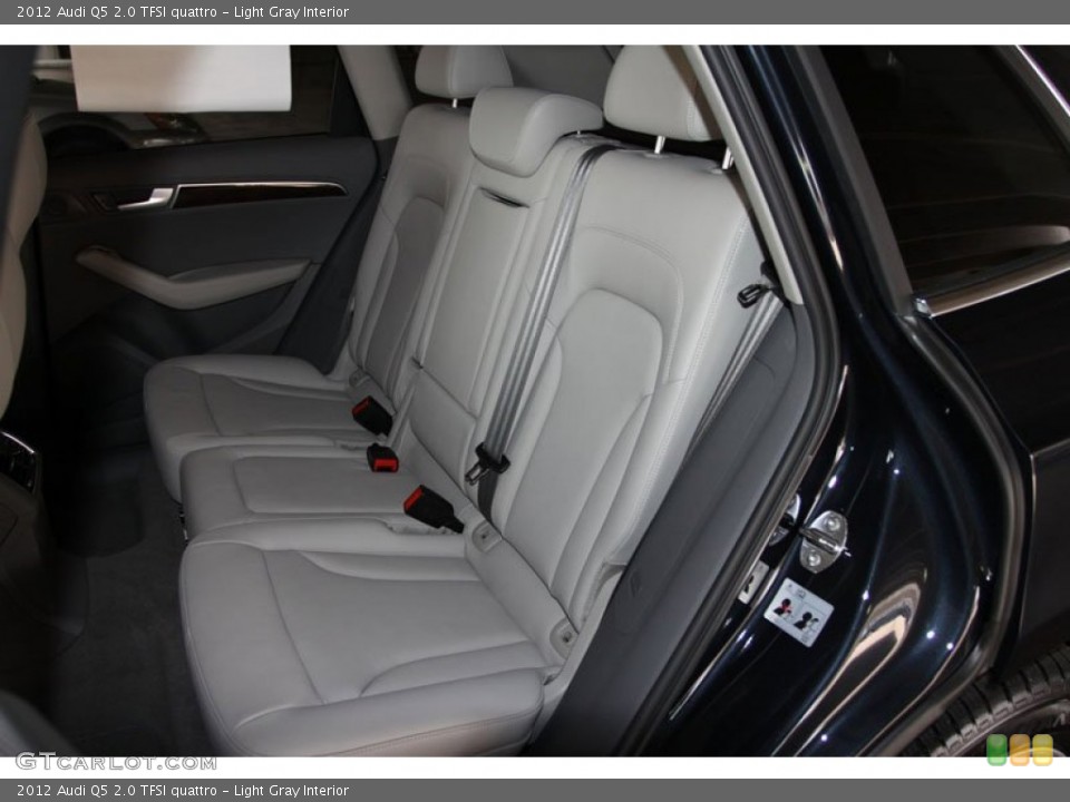 Light Gray Interior Rear Seat for the 2012 Audi Q5 2.0 TFSI quattro #65931500