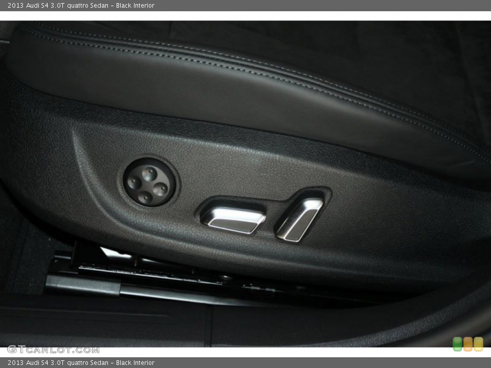 Black Interior Controls for the 2013 Audi S4 3.0T quattro Sedan #65931917