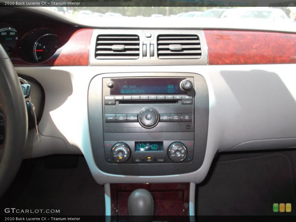 Titanium Interior Controls for the 2010 Buick Lucerne CX #65935382