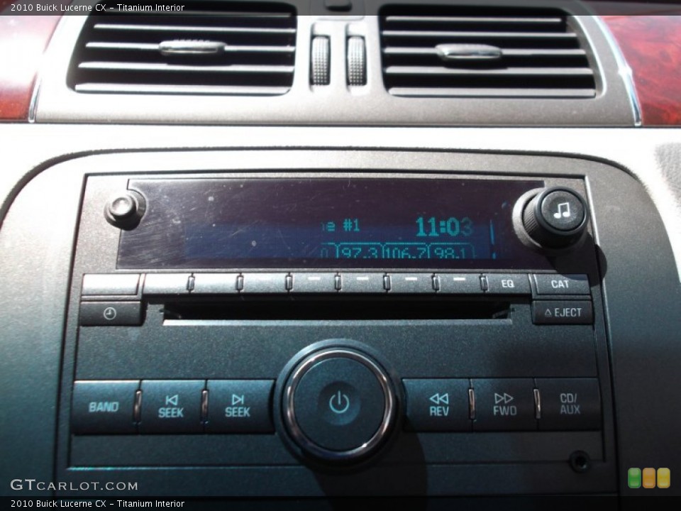 Titanium Interior Audio System for the 2010 Buick Lucerne CX #65935391