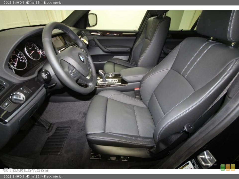 Black Interior Photo for the 2013 BMW X3 xDrive 35i #65938471