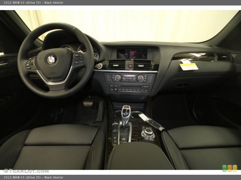 Black Interior Dashboard for the 2013 BMW X3 xDrive 35i #65938478