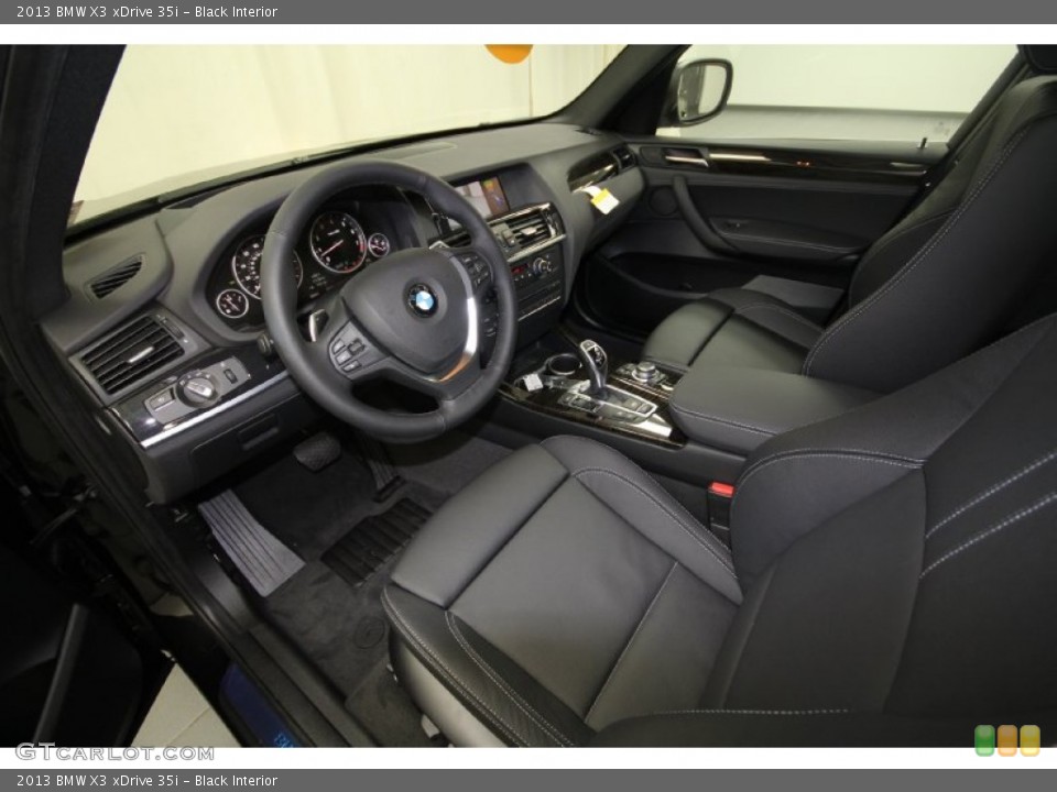 Black Interior Photo for the 2013 BMW X3 xDrive 35i #65938546