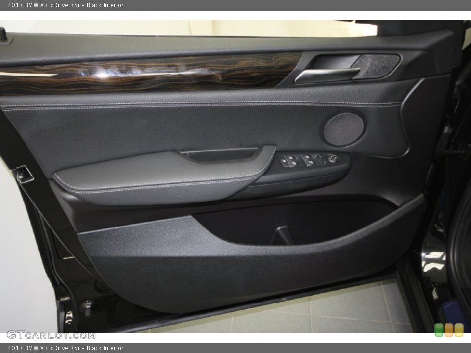 Black Interior Door Panel for the 2013 BMW X3 xDrive 35i #65938565