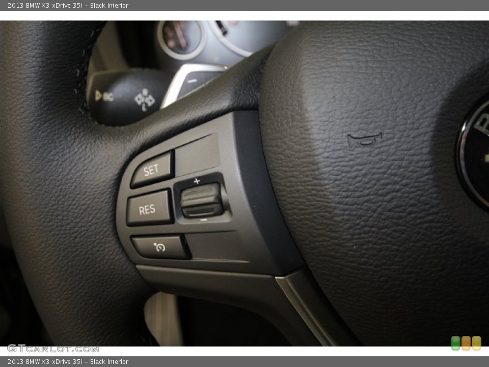 Black Interior Controls for the 2013 BMW X3 xDrive 35i #65938640