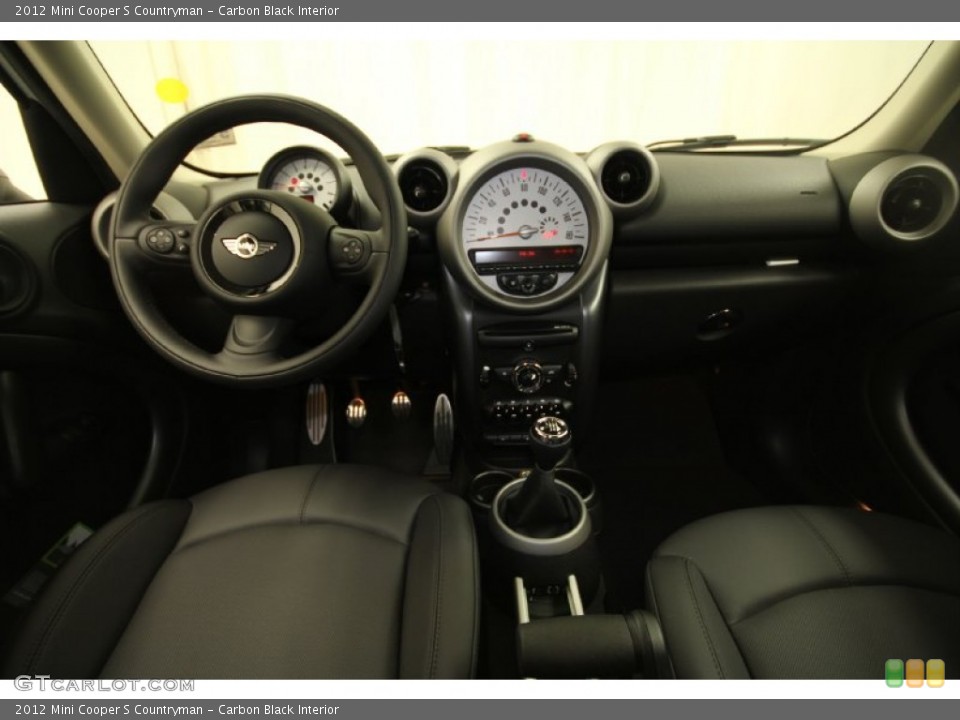 Carbon Black Interior Dashboard for the 2012 Mini Cooper S Countryman #65939439