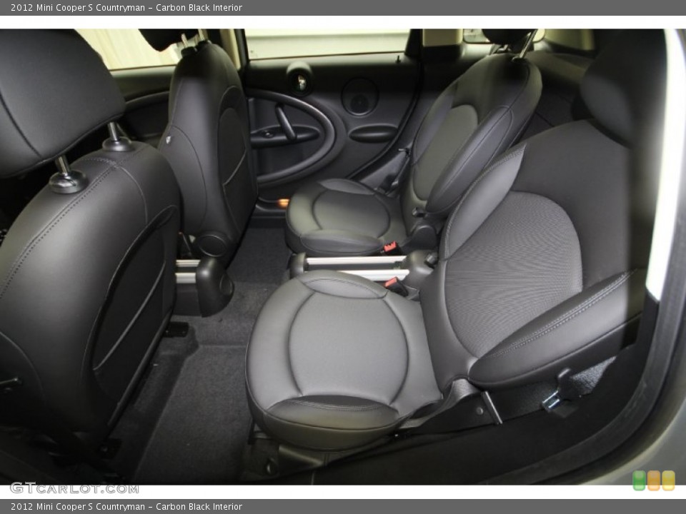 Carbon Black Interior Rear Seat for the 2012 Mini Cooper S Countryman #65939543