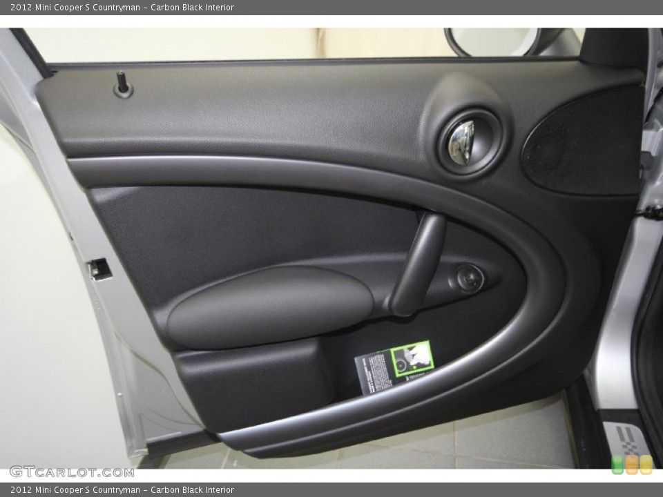 Carbon Black Interior Door Panel for the 2012 Mini Cooper S Countryman #65939552