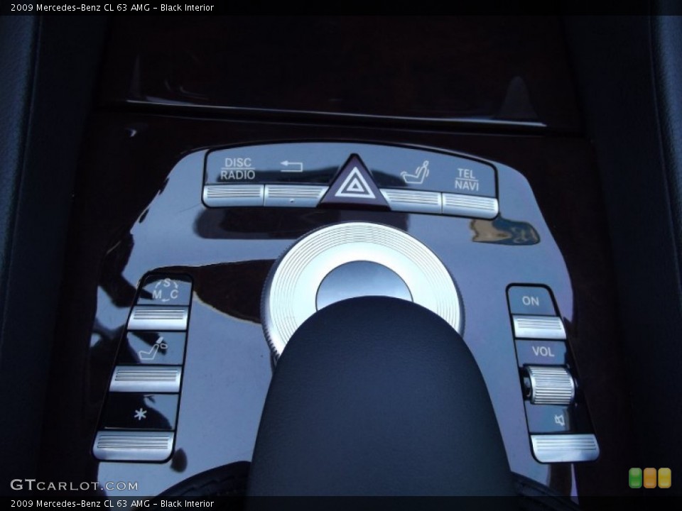 Black Interior Controls for the 2009 Mercedes-Benz CL 63 AMG #65939579