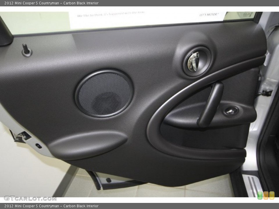 Carbon Black Interior Door Panel for the 2012 Mini Cooper S Countryman #65939645