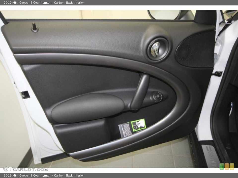 Carbon Black Interior Door Panel for the 2012 Mini Cooper S Countryman #65939777