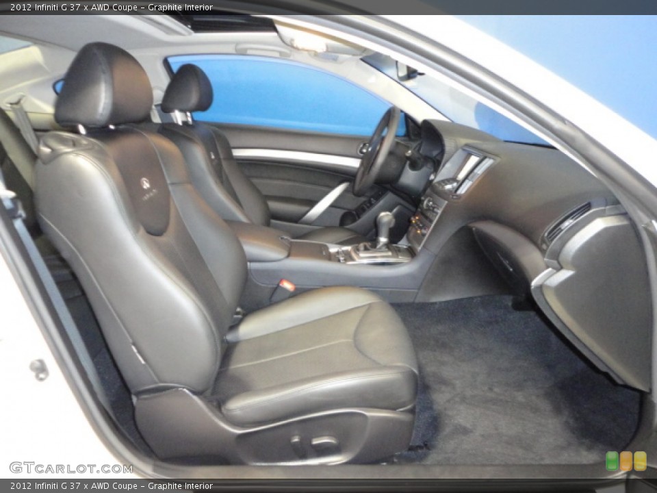 Graphite Interior Photo for the 2012 Infiniti G 37 x AWD Coupe #65941898