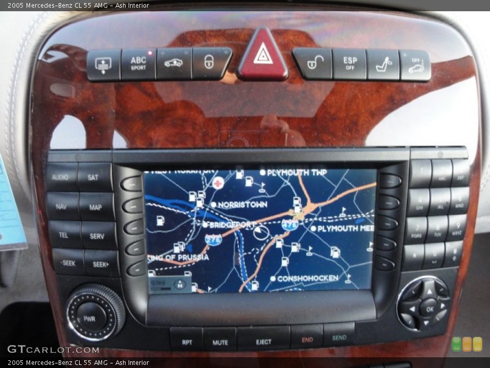 Ash Interior Navigation for the 2005 Mercedes-Benz CL 55 AMG #65944919