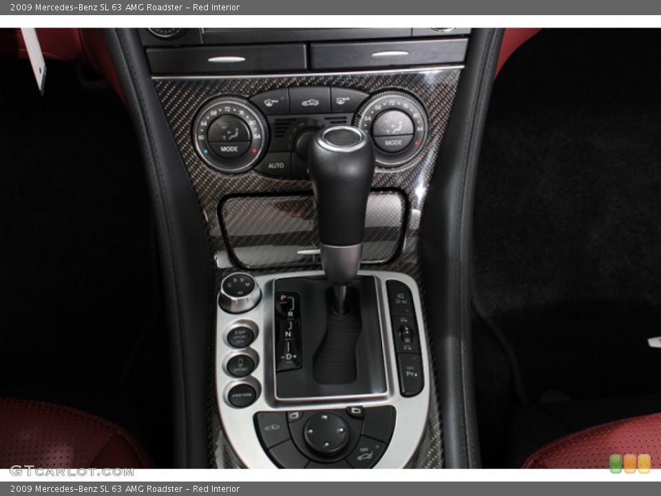 Red Interior Transmission for the 2009 Mercedes-Benz SL 63 AMG Roadster #65945165