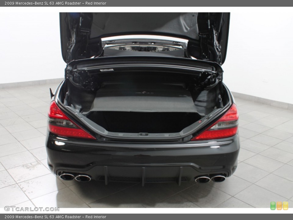 Red Interior Trunk for the 2009 Mercedes-Benz SL 63 AMG Roadster #65945261