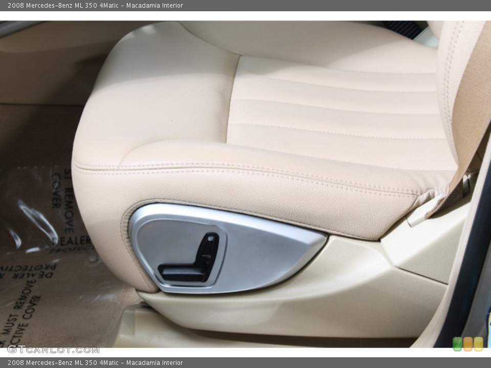 Macadamia Interior Front Seat for the 2008 Mercedes-Benz ML 350 4Matic #65945489