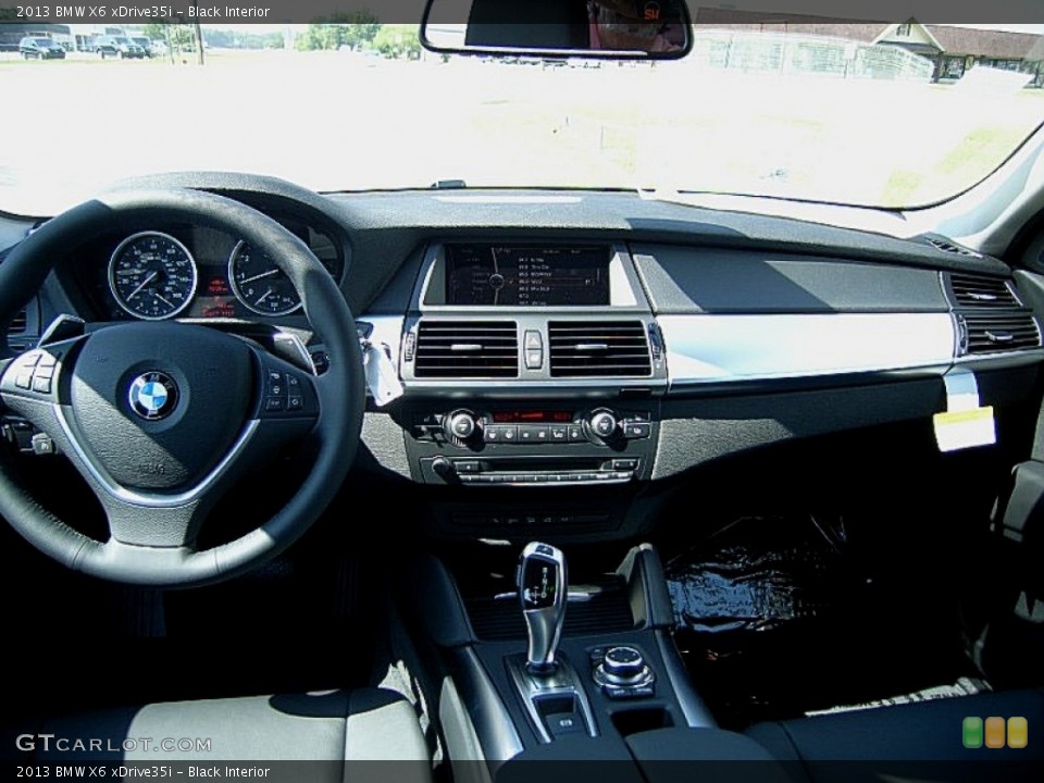Black Interior Dashboard for the 2013 BMW X6 xDrive35i #65946017