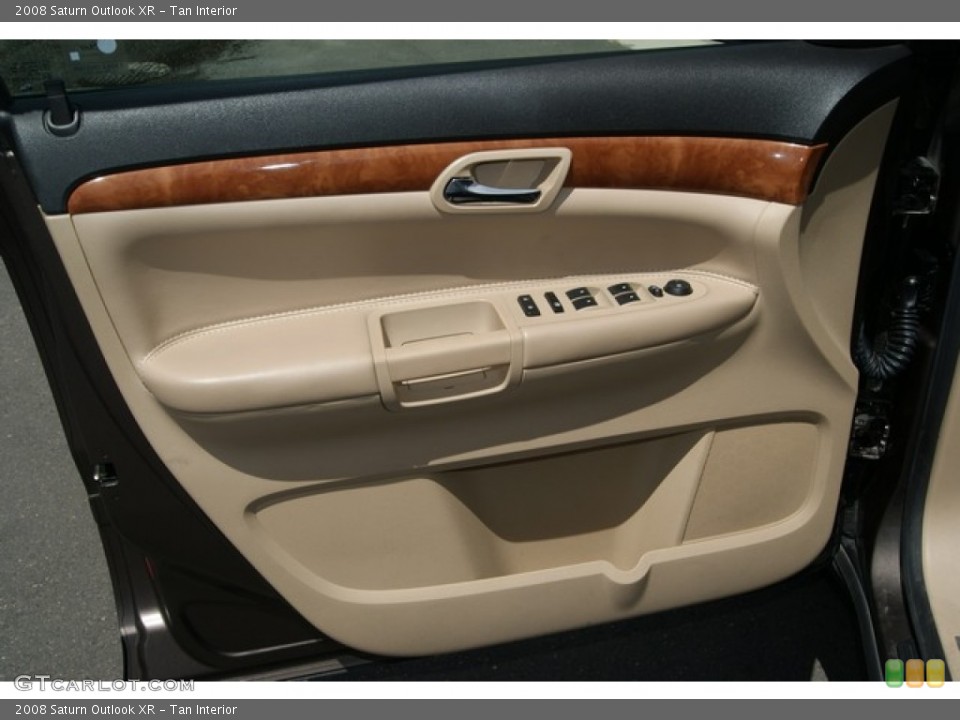 Tan Interior Door Panel for the 2008 Saturn Outlook XR #65949077
