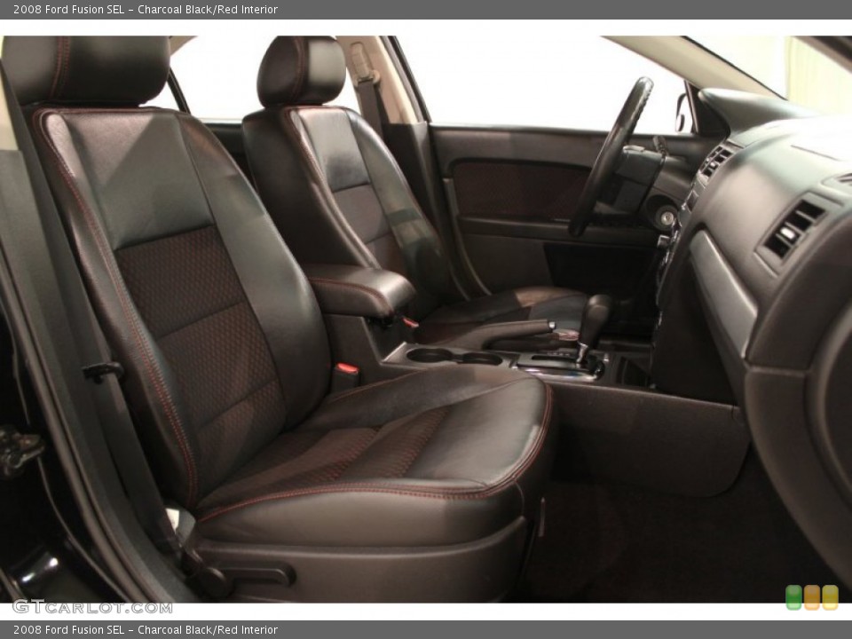 Charcoal Black/Red Interior Photo for the 2008 Ford Fusion SEL #65949215