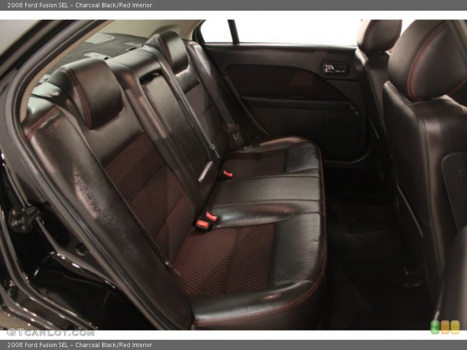 Charcoal Black/Red Interior Photo for the 2008 Ford Fusion SEL #65949224