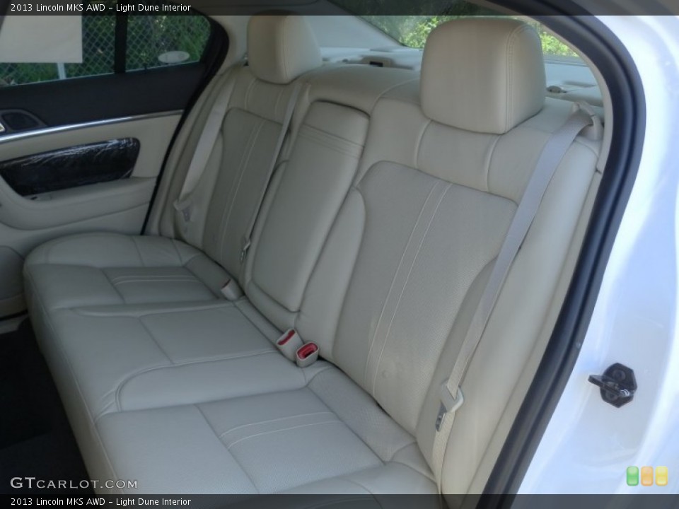 Light Dune Interior Rear Seat for the 2013 Lincoln MKS AWD #65950829