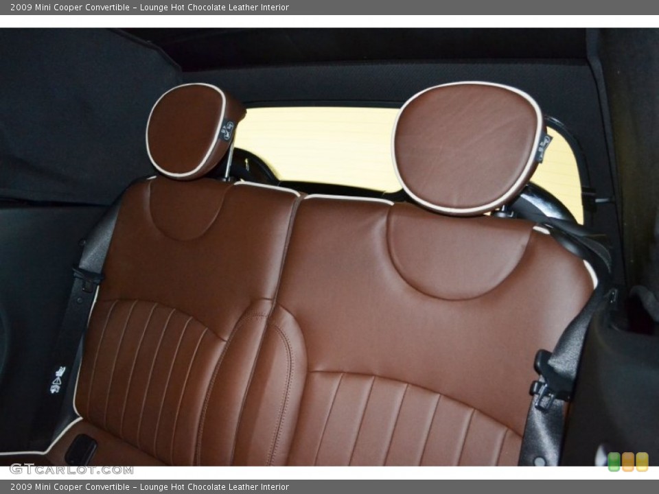 Lounge Hot Chocolate Leather Interior Photo for the 2009 Mini Cooper Convertible #65953760