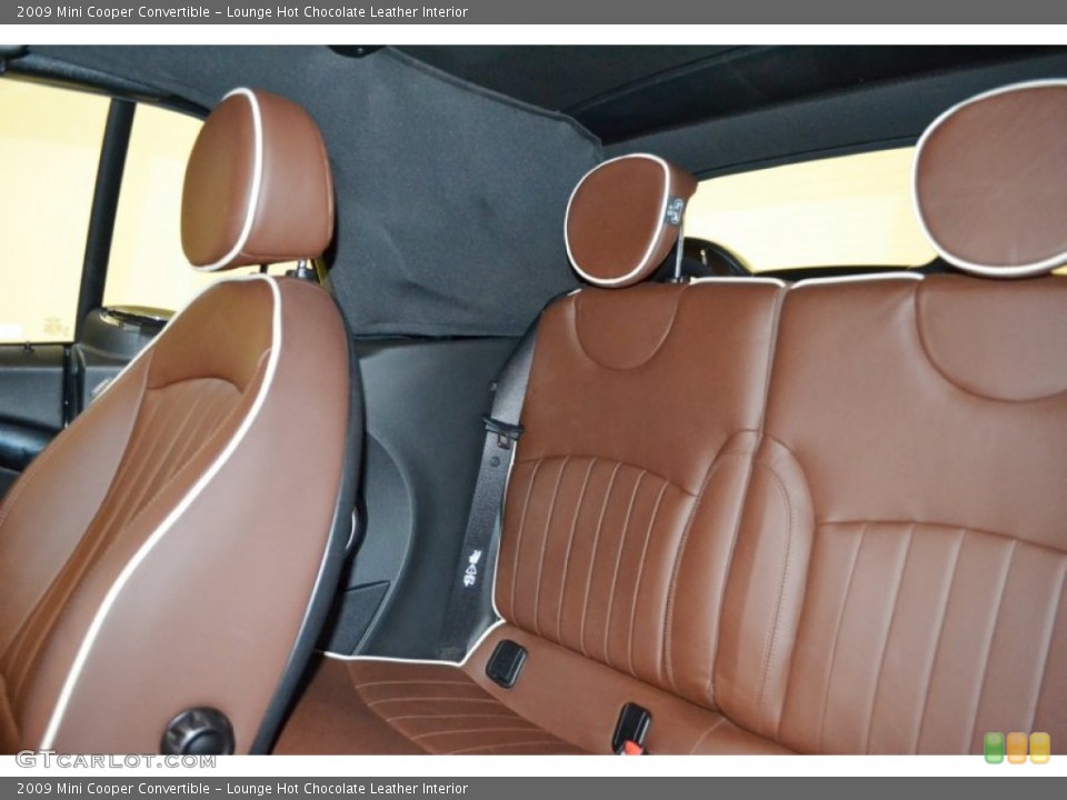 Lounge Hot Chocolate Leather Interior Photo for the 2009 Mini Cooper Convertible #65953769